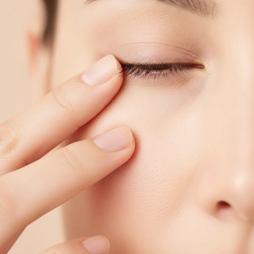 Pressure point mapping on face